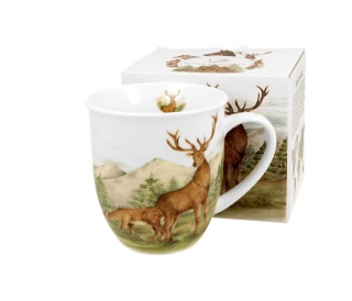 Kubek świat zwierząt jelenie na prezent dla mężczyzny duo