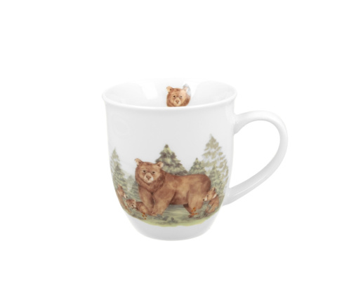 Kubek świat zwierząt niedźwiedzie na prezent dla mężczyzny