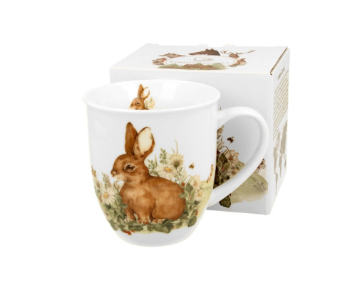 Kubek zając wielkanoc świat zwierząt dzień kobiet porcelana