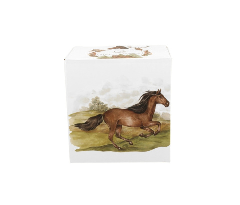 Kubek zaparzacz dla chłopaka koń gniady świat zwierząt