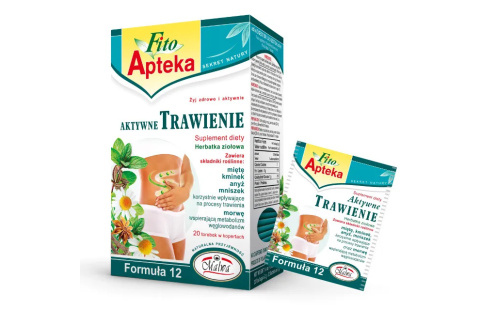 MALWA FITO APTEKA HERBATA AKTYWNE TRAWIENIE ZIOŁA