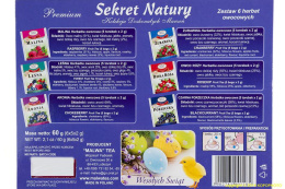 SEKRET NATURY ZESTAW HERBATY OWOCOWEJ MALWA TEA WIELKANOC