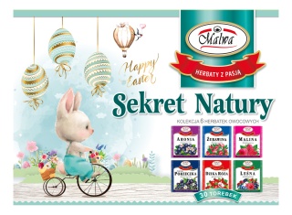 SEKRET NATURY ZESTAW HERBATY OWOCOWEJ MALWA TEA WIELKANOC