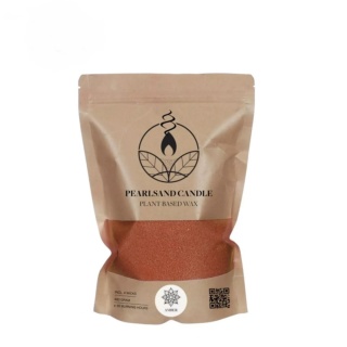 Wosk w granulacie świeca perłowa zapachowa amber stearyna