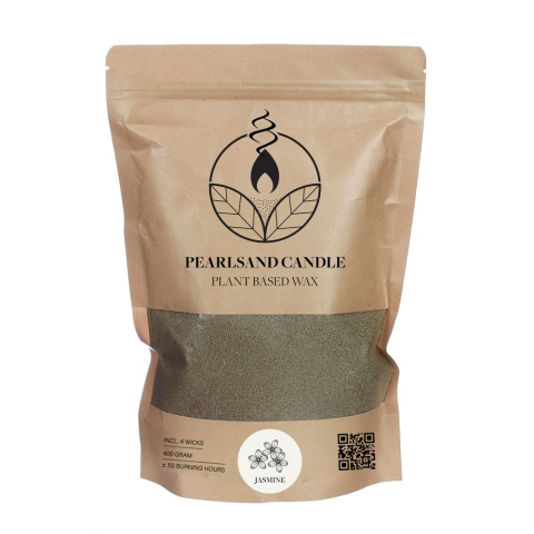 Granulat wosk świeca perłowa zapachowa jaśmin stearyna