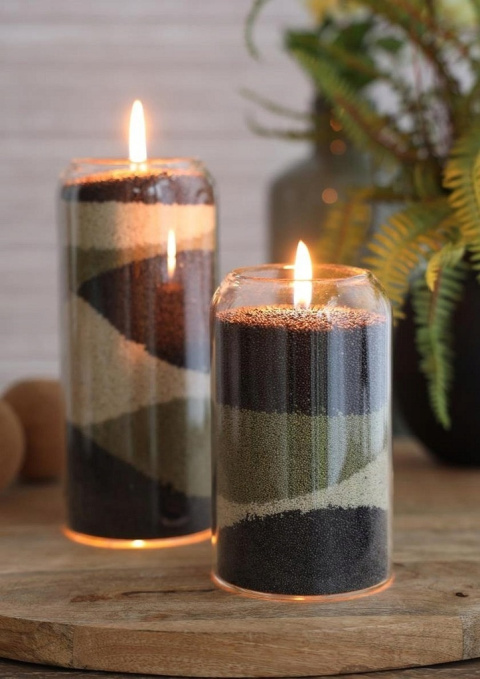 Świeca perłowa granulat wosk zapachowy piżmo musk stearyna