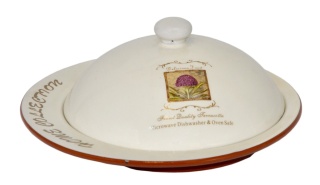 Maselnica ceramiczna kremowa home collection na masło