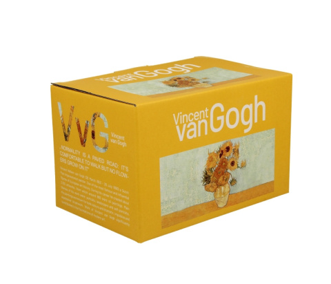 Komplet 2 kubki Van Gogh Słoneczniki dla dwojga porcelana