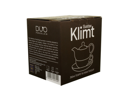 Filiżanka tea for one dzbanek zaparzacz Klimt Kiss classic