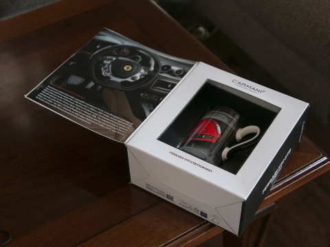 Kubek dla mężczyzny Ferrari czerwone 599 gtb Carmani