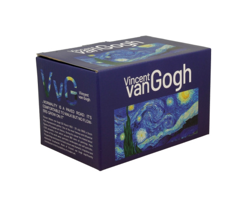 2 kubki porcelana Van Gogh Gwiaździsta noc na prezent