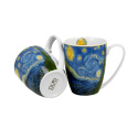 2 kubki porcelana Van Gogh Gwiaździsta noc na prezent