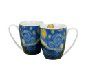 2 kubki porcelana Van Gogh Gwiaździsta noc na prezent