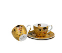 Filiżanki do espresso Klimt Pocałunek zestaw 2 szt kiss