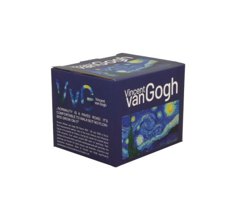 Kubek baryłka do herbaty Van Gogh Gwiaździsta noc prezent