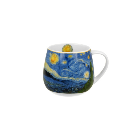 Kubek baryłka do herbaty Van Gogh Gwiaździsta noc prezent