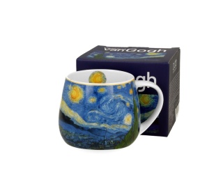 Kubek baryłka do herbaty Van Gogh Gwiaździsta noc prezent