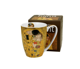 Kubek w pudełku The Kiss classic porcelana prezent Klimt