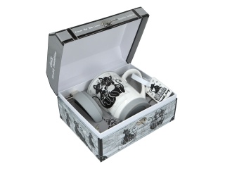 Kubek podróżny Barcelona koty travelling cats Carmani