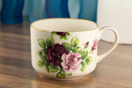 Męski duży kubek klasyczny róża Mieroszów polska