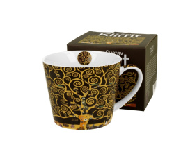 Kubek kubas Klimt Drzewo życia do herbaty na urodziny