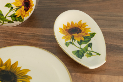 Podstawka pod łyżkę do kuchni Mieroszów słonecznik