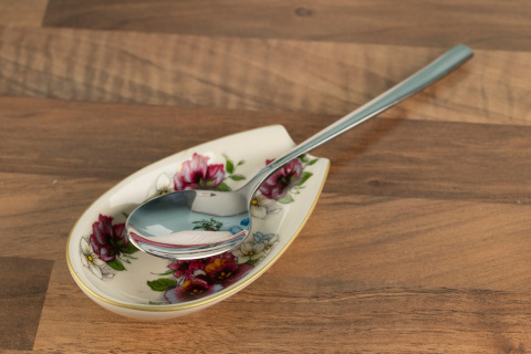 Podstawka pod łyżkę do kuchni Mieroszów bratki