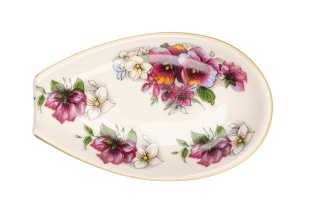 Podstawka pod łyżkę do kuchni Mieroszów bratki