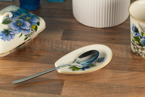 Podstawka pod łyżkę do kuchni Mieroszów bratki spodek