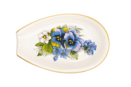 Podstawka pod łyżkę do kuchni Mieroszów bratki spodek