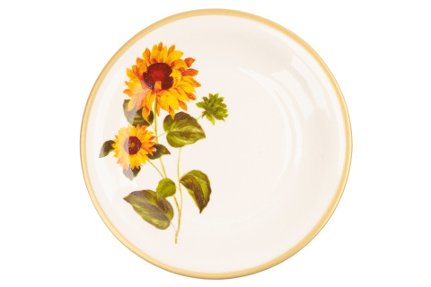 Spodek do filiżanki słonecznik kolekcja Mieroszów polska