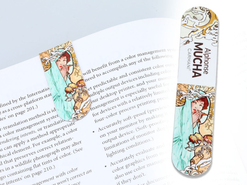 Zakładka do książki magnetyczna zestaw 4 szt Carmani Mucha