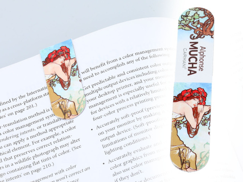 Zakładka do książki magnetyczna zestaw 4 szt Carmani Mucha