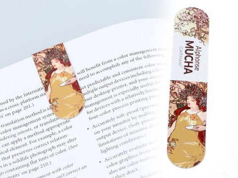 Zakładka do książki magnetyczna zestaw 4 szt Carmani Mucha