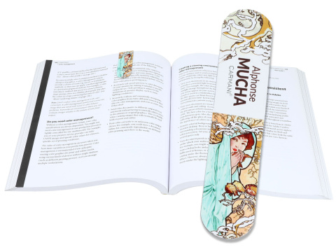 Zakładka do książki magnetyczna zestaw 4 szt Carmani Mucha