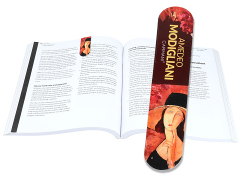 Zakładka do książki magnetyczna kpl 4 szt Carmani Modigliani