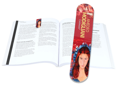 Zakładka do książki magnetyczna kpl 4 szt Carmani Modigliani