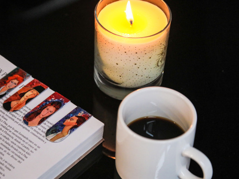 Zakładka do książki magnetyczna kpl 4 szt Carmani Modigliani