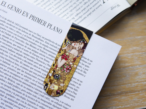 Zakładka do książki magnetyczna Klimt Carmani Pocałunek