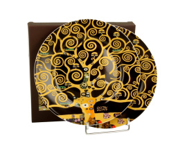 Zestaw talerze deserowe porcelana Klimt drzewo życia 2szt