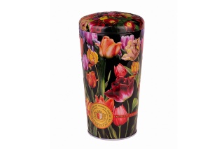 Chelton Vase Of Tulips Czarna Zielona Herbata 150g puszka tulipany