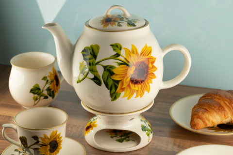 Dzbanek z podgrzewaczem 1,7l słonecznik Mieroszów