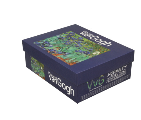 Filiżanki spodki espresso 2 szt Van Gogh Irysy kwiaty