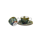 Filiżanki spodki espresso 2 szt Van Gogh Irysy kwiaty