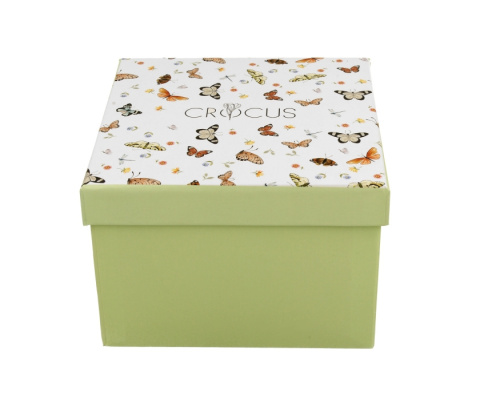 Filiżanka do kawy ze spodkiem porcelana butterflies motyle