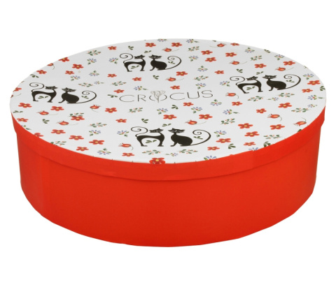 Filiżanki do kawy ze spodkami 6 szt na urodziny koty etno