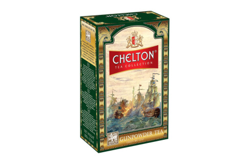 Herbata Chelton 100g zielona liściasta Green Tea Gun Powder