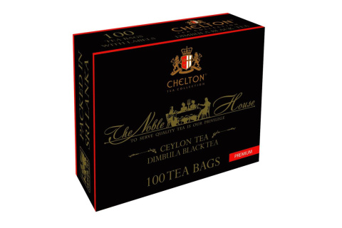 Herbata Chelton 100tb czarna ekspresowa cejlon Dimbula