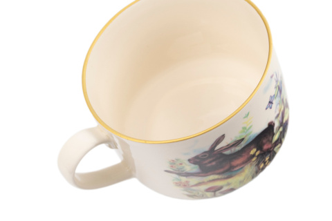 KUBAS BAŻANT ZAJĄC MIEROSZÓW DUŻY KUBEK DUŻY