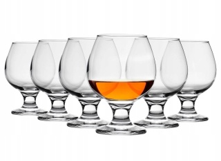 Kieliszki szklanki do brandy koniaku 6 szt Lav Misket 370ml